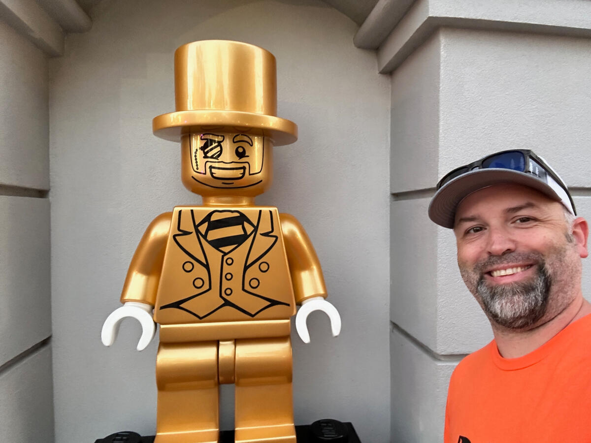 Golden Lego Man: Fun Town