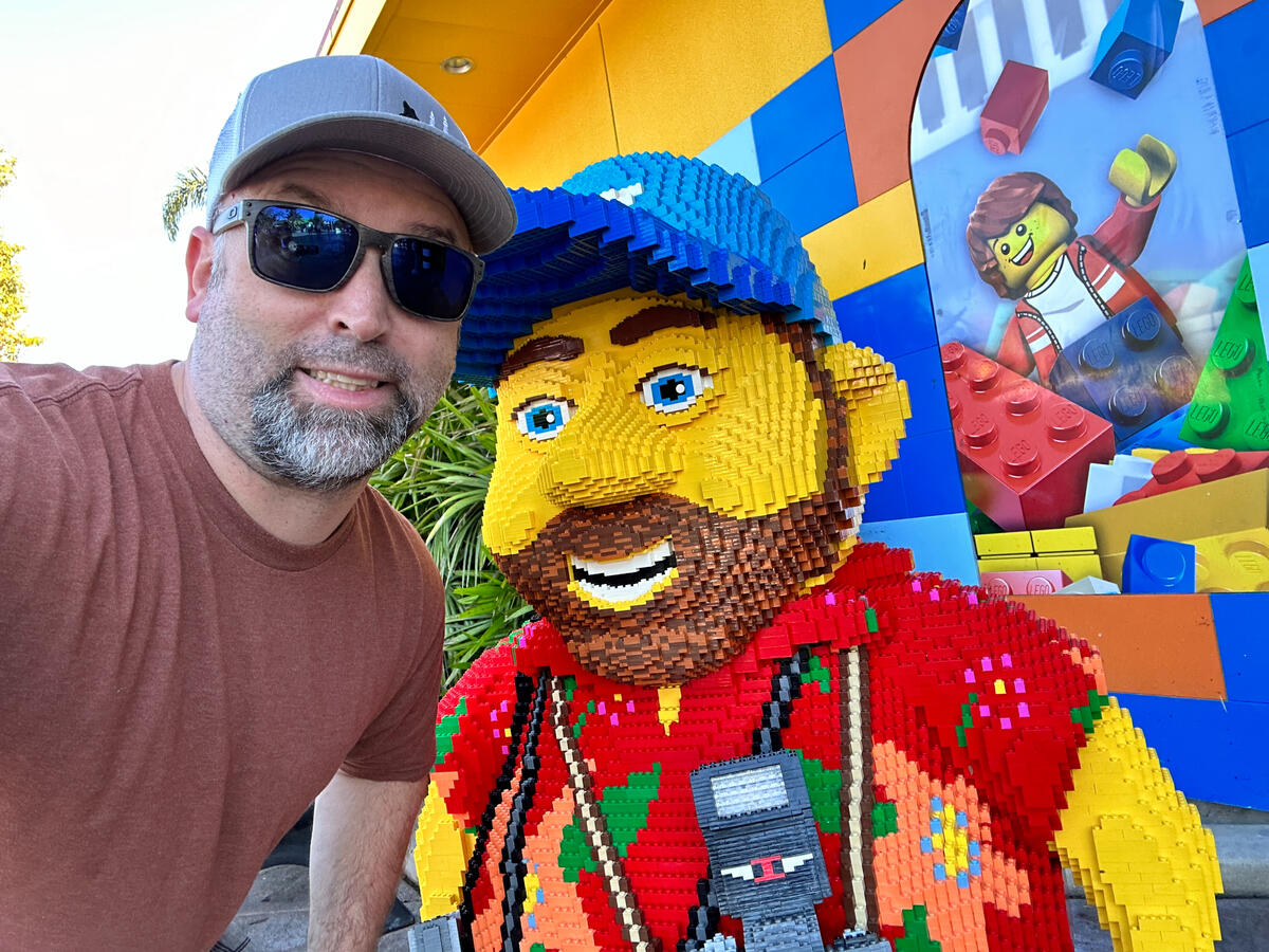 Lego Man at the store